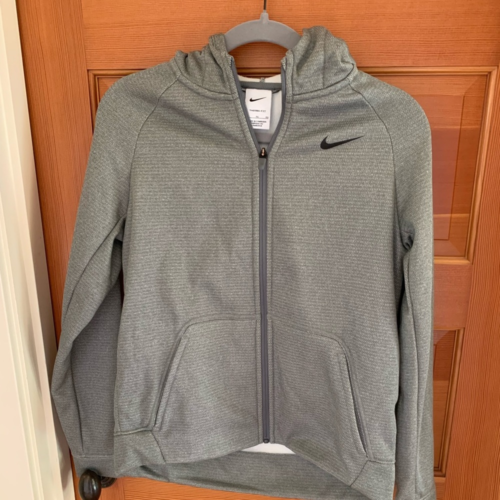 Nike Zip Up with thumbholes- Lightweight, Boys